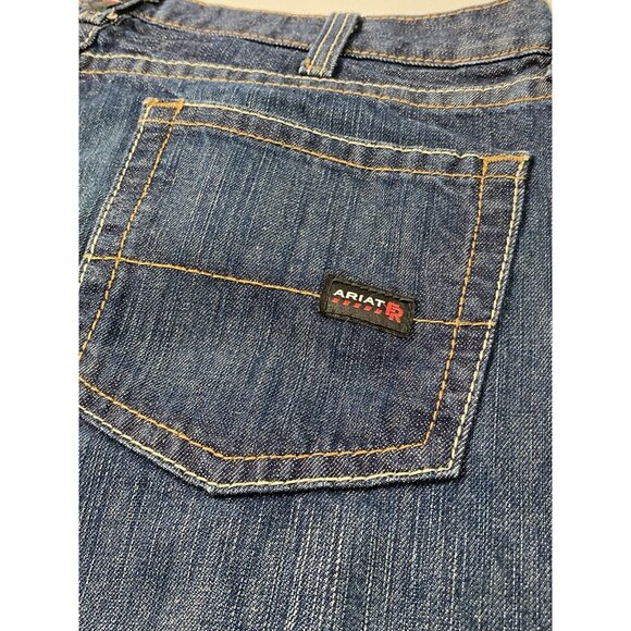 Ariat Work M5 FR Stackable Straight Leg Jean Pant Men’s 40x30 CAT 2 2112 Denim - Picture 12 of 16